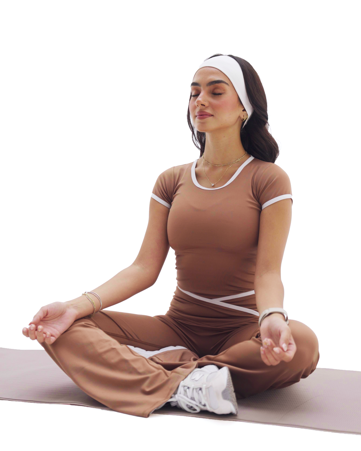 Streamlined Top - Brown
