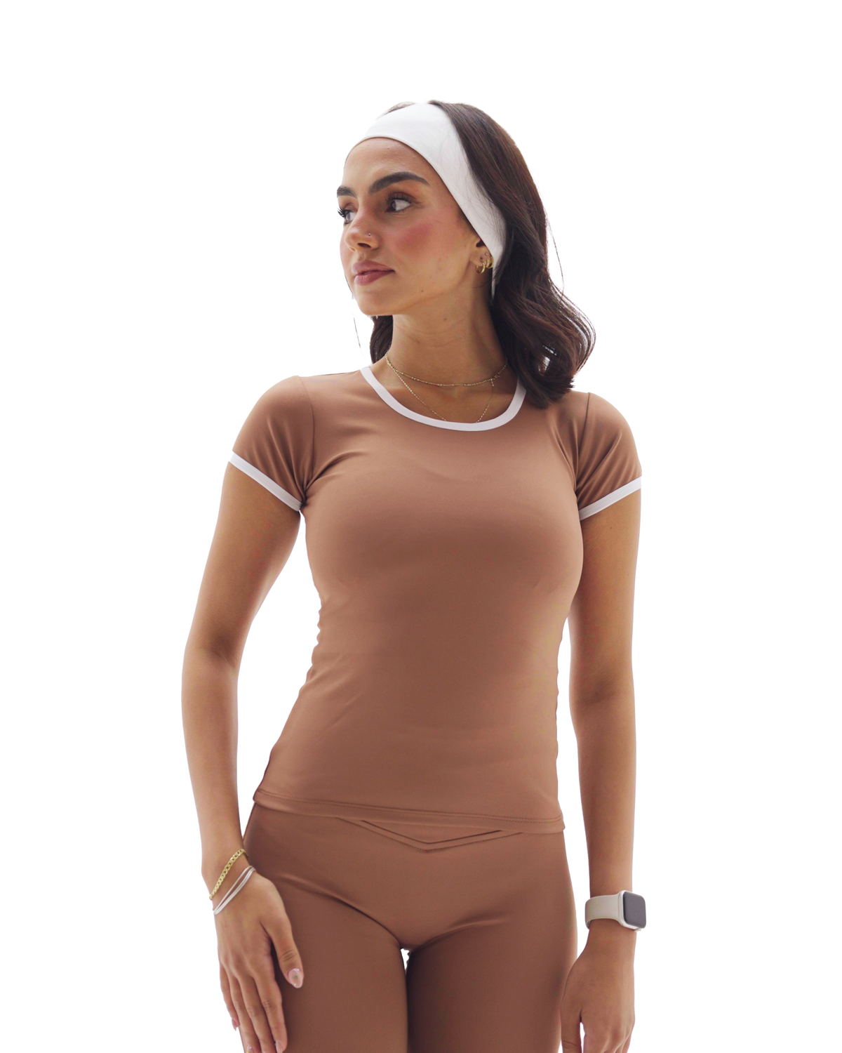 Streamlined Top - Brown