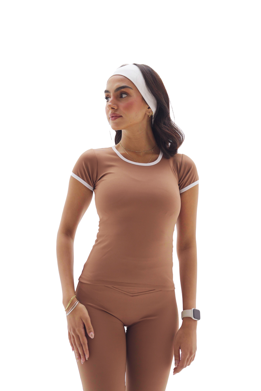 Streamlined Top - Brown