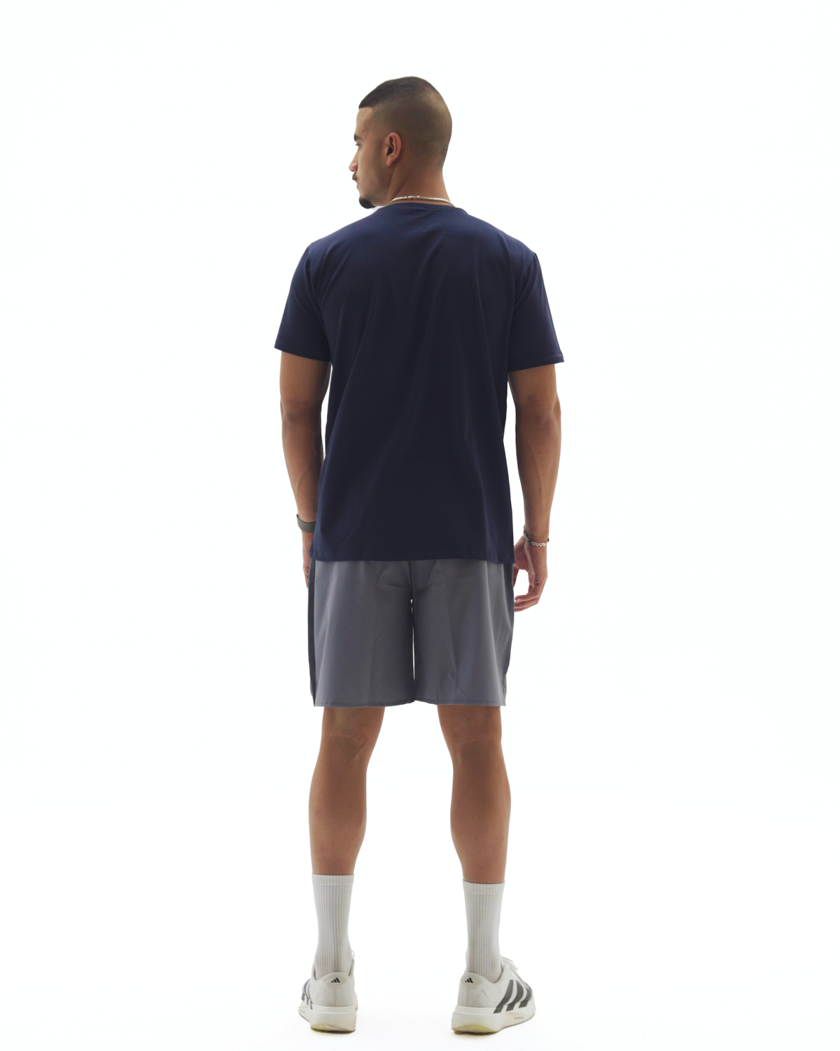Essential Cotton Tee - Navy