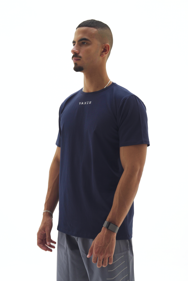 Essential Cotton Tee - Navy